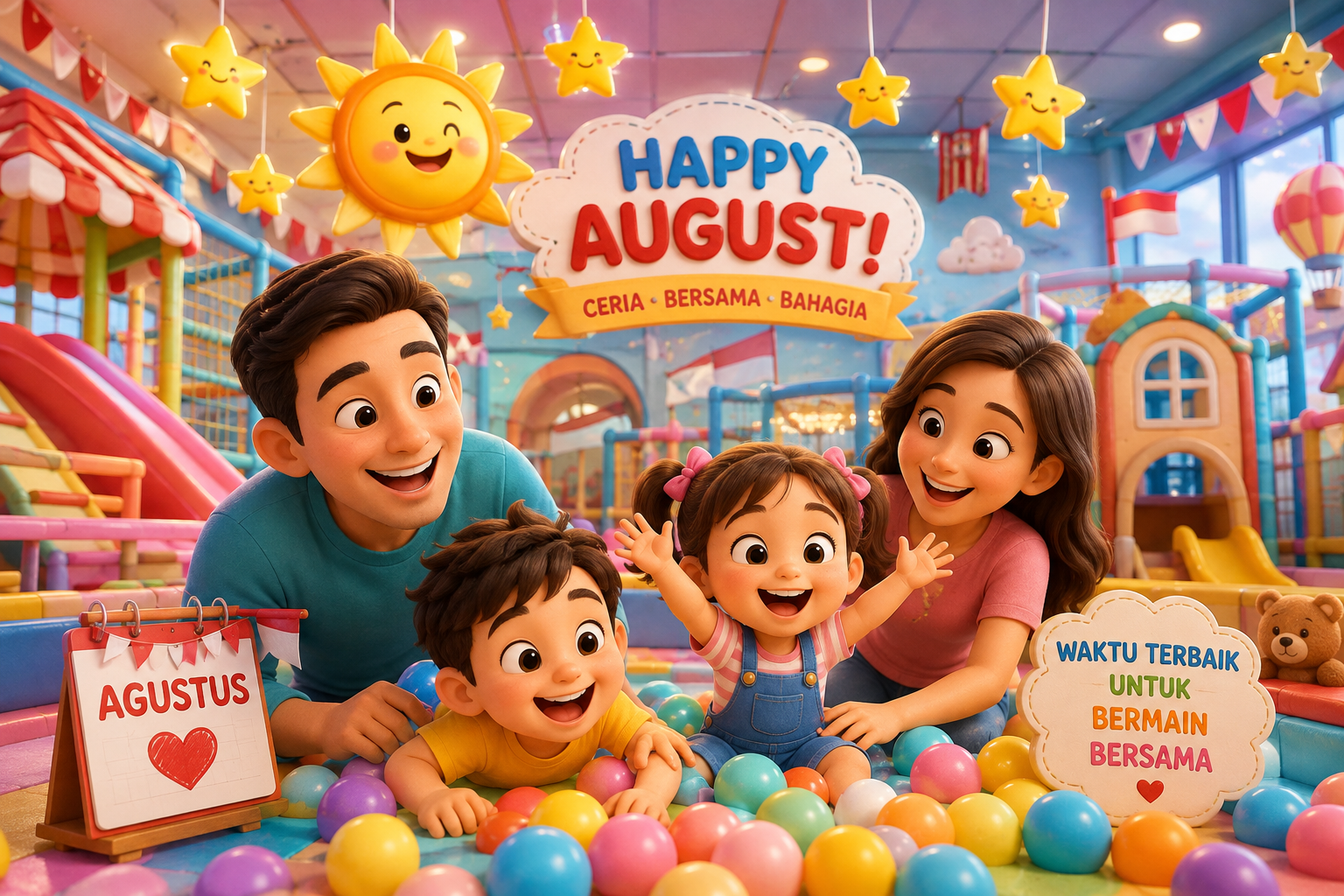 Lagi Booming! 3 Paket Ceria Bulan Agustus dari Panda Playhouse yang Wajib Dicoba!